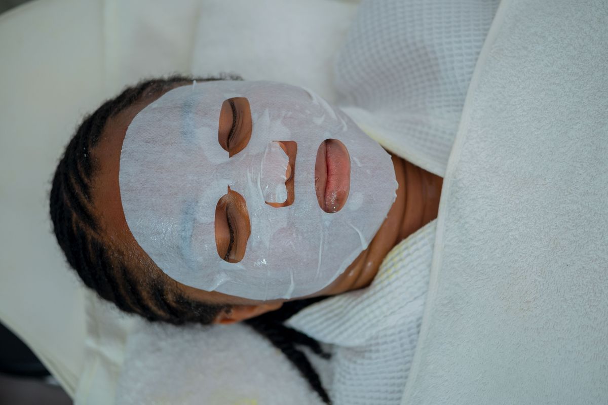 Rejuvenating facial mask at 121 Skincare in Flushing, NY